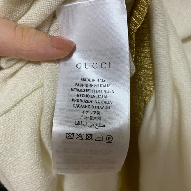 Gucci(グッチ)のカシミヤ、シルクニット レディースのトップス(ニット/セーター)の商品写真