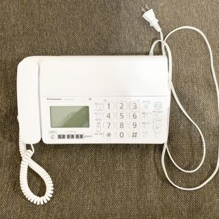 パナソニック(Panasonic)のFAX 電話機 KX-PZ200-W(その他)