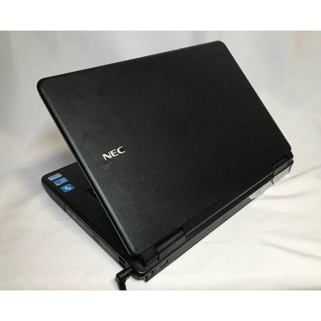 NEC(エヌイーシー)の【i3搭載】NEC /ノートパソコン/ブラック【安心モデル】 スマホ/家電/カメラのPC/タブレット(ノートPC)の商品写真