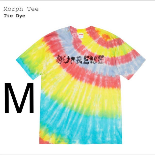 M supreme morph tee tie dye