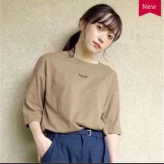 シマムラ(しまむら)のしまむら てらさん コラボ商品です。TERA WEAR アシメTシャツM(Tシャツ(半袖/袖なし))