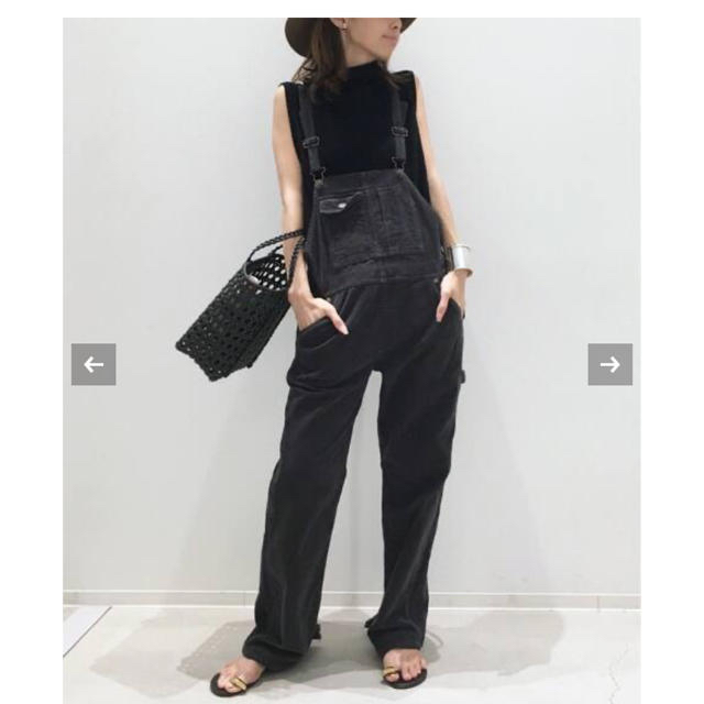 L'Appartement DEUXIEME CLASSE(アパルトモンドゥーズィエムクラス)のL'Appartement STAMMBAUM Corduroy Overall レディースのパンツ(サロペット/オーバーオール)の商品写真