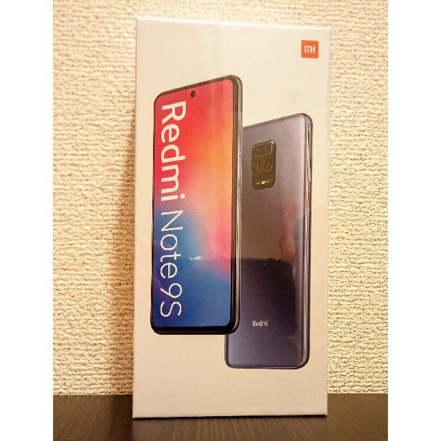 Xiaomi redmi note 9s 4GB 64GB 国内販売モデル