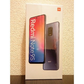アンドロイド(ANDROID)のXiaomi redmi note 9s 4GB 64GB 国内販売モデル(スマートフォン本体)