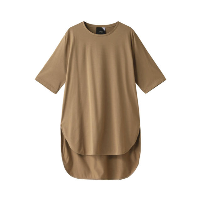 FRAMeWORK(フレームワーク)のNon様用ATON SUVIN COTTONラウンドヘムＴシャツ レディースのトップス(Tシャツ(半袖/袖なし))の商品写真