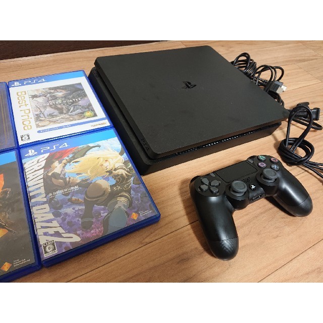 PS4 本体 500GB CUH-2200A コントローラー セット ソフト - 家庭用