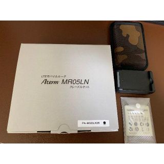 エヌイーシー(NEC)の【美品】Aterm MR05LN LTEモバイルルータ SIMフリー(その他)