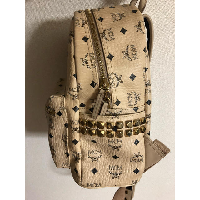 MCM - MCM リュック Sサイズ ベージュの通販 by emm|エムシーエムなら
