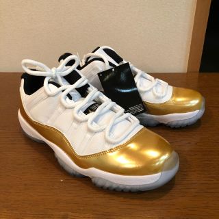 ナイキ(NIKE)のNike JORDAN 11 LOW GOLD 27.5 新品(スニーカー)