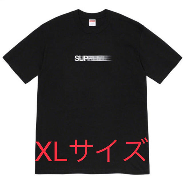 Supreme Motion Logo Tee シュプリーム  黒　XL