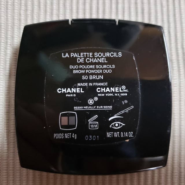 CHANEL(シャネル)の【CHANEL】アイブロウパウダー：ラ パレット スルスィル ドゥ シャネル コスメ/美容のベースメイク/化粧品(パウダーアイブロウ)の商品写真