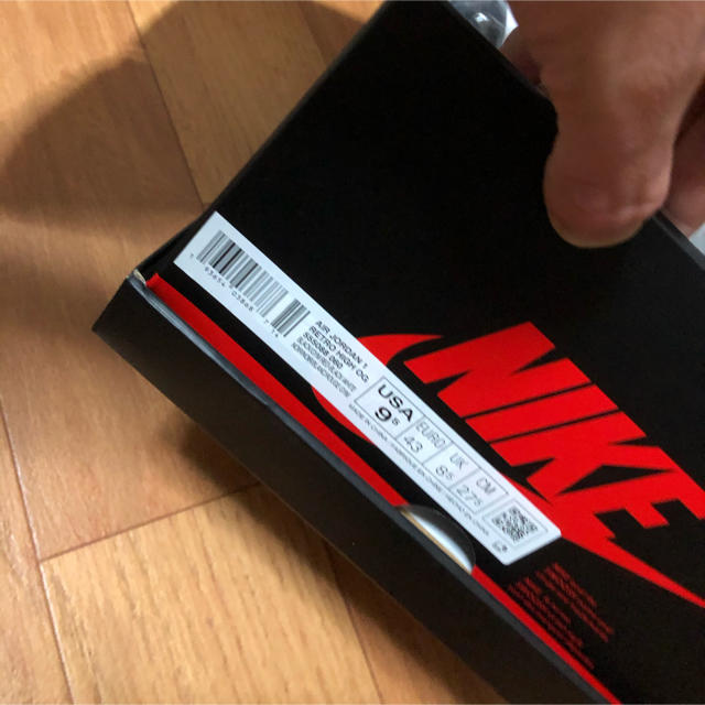 NIKE(ナイキ)のNike air Jordan1 black satin ブラックサテン メンズの靴/シューズ(スニーカー)の商品写真