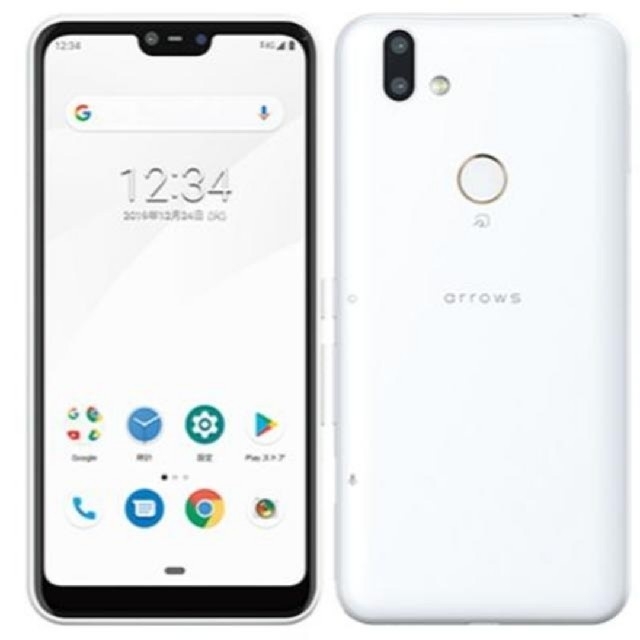 新品・未使用）arrows M05 本体 ホワイト simフリー - スマートフォン本体