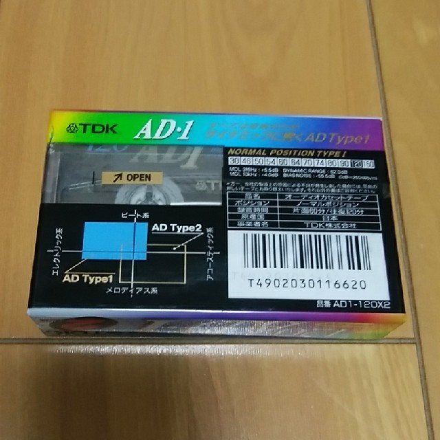 TDK. AD-1 70 4本セット