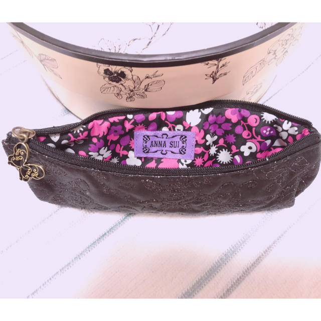 ANNA SUI(アナスイ)のANNA SUI【 未使用 】ペンケース インテリア/住まい/日用品の文房具(ペンケース/筆箱)の商品写真