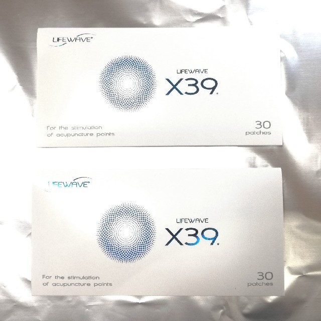 [二個セット！説明書2枚付] ライフウェーブ LifeWave X39