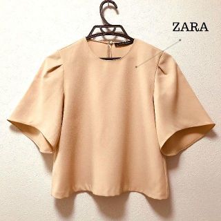 ザラ(ZARA)の【ZARA】カットソー(カットソー(半袖/袖なし))