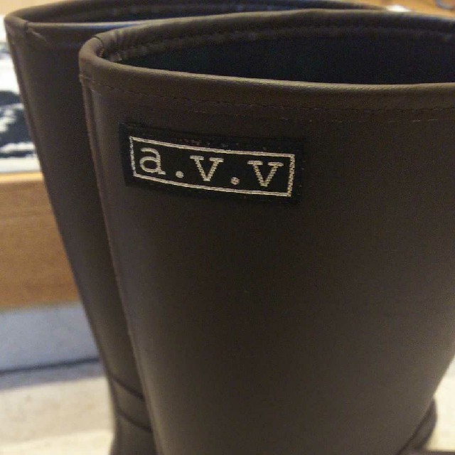 a.v.v(アーヴェヴェ)のレインブーツ ロングブーツSサイズ22.5～23.0 レディースの靴/シューズ(レインブーツ/長靴)の商品写真