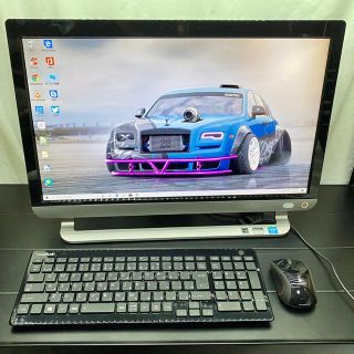 トウシバ(東芝)の高画質高機能PC REGZA windows10/750GB/DVD/カメラ内蔵(デスクトップ型PC)