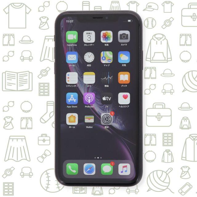 iPhone(アイフォーン)の【C】iPhoneXR/64/ソフトバンク スマホ/家電/カメラのスマートフォン/携帯電話(スマートフォン本体)の商品写真