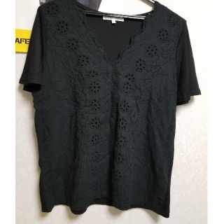 グローブ(grove)の花柄レース　Tシャツ(Tシャツ(半袖/袖なし))