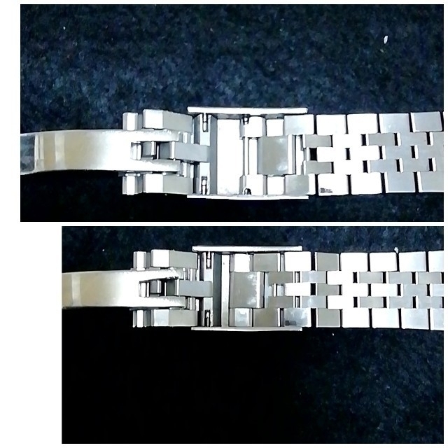 ROLEX(ロレックス)のロレックス　ジュビリーブレス（5連ブレス　社外品）20mm 主にGMTマスター用 メンズの時計(金属ベルト)の商品写真