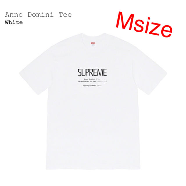 supreme Anno Domini Tee 白 M