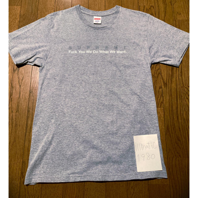 Supreme(シュプリーム)のsupreme fuck you we do what we want tee メンズのトップス(Tシャツ/カットソー(半袖/袖なし))の商品写真