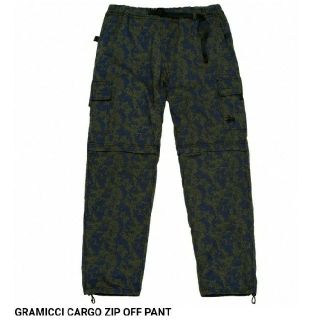 ステューシー(STUSSY)のSTUSSY × GRAMICCI CARGO ZIP OFF PANT Lサイ(ワークパンツ/カーゴパンツ)