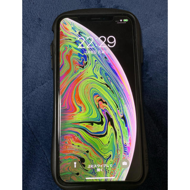 スマートフォン/携帯電話［美品］iPhone Xs Max SpaceGray 256GB SIMフリー