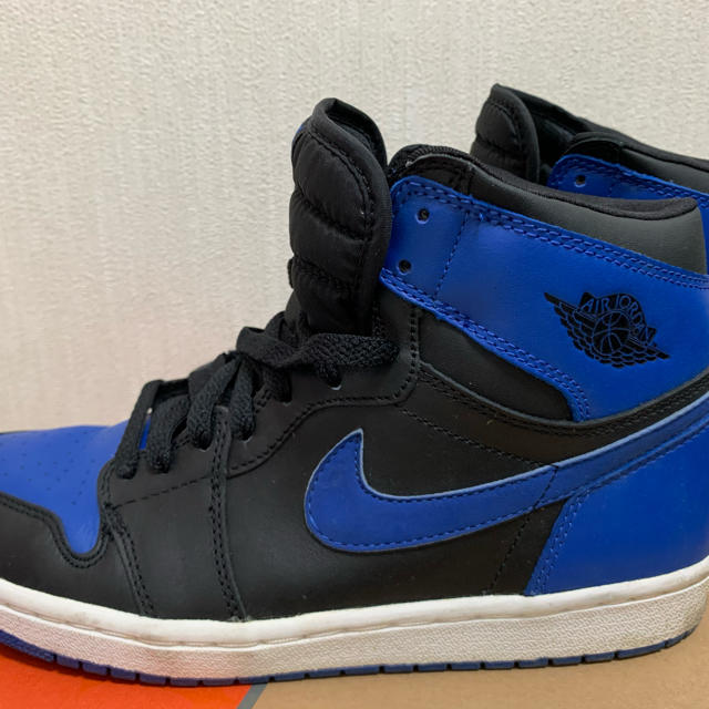 NIKE(ナイキ)のNIKE ナイキ スニーカー AIR JORDAN1 RETRO ブルー メンズの靴/シューズ(スニーカー)の商品写真