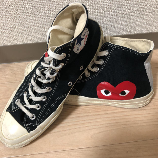 COMME des GARCONS(コムデギャルソン)のPLAY COMME des GARCONS ×CONVERSE コンバース メンズの靴/シューズ(スニーカー)の商品写真