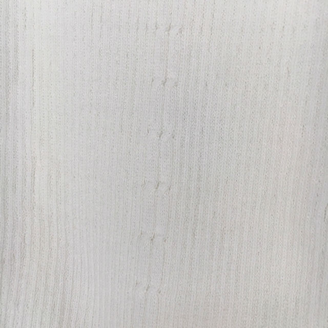 Feroux(フェルゥ)のFeroux ホワイトトップス サマーニット レディースのトップス(シャツ/ブラウス(半袖/袖なし))の商品写真