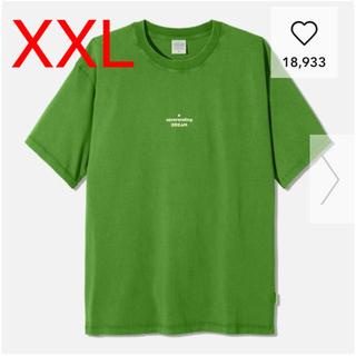 新品未使用 GU STUDIO SEVEN ビッグT グリーン XXL(Tシャツ/カットソー(半袖/袖なし))