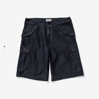 ダブルタップス(W)taps)の新品 20SS WTAPS CARGO SHORTS 01 BLACKサイズS (ワークパンツ/カーゴパンツ)