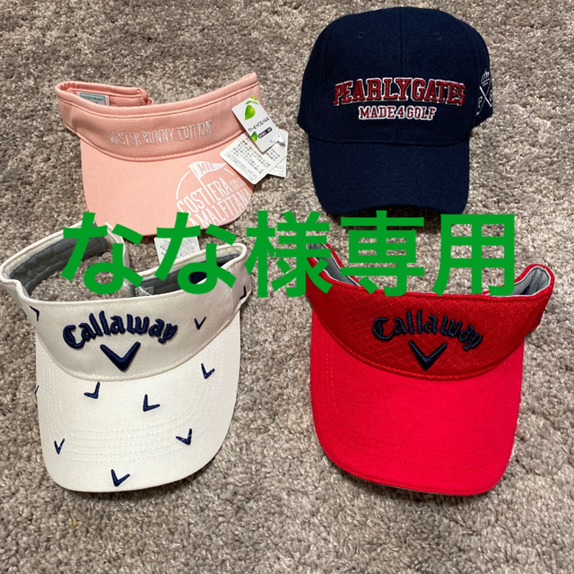 ゴルフ　サンバイザー　キャップ スポーツ/アウトドアのゴルフ(その他)の商品写真