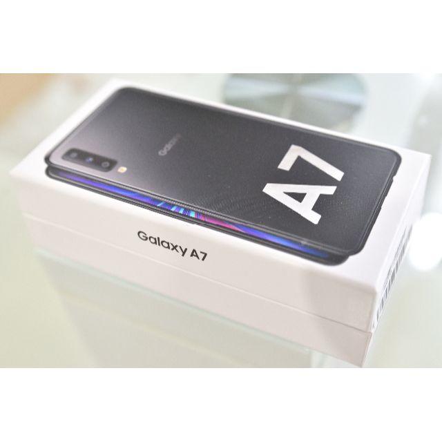 新品未開封】Galaxy A7 ブラック - スマートフォン本体