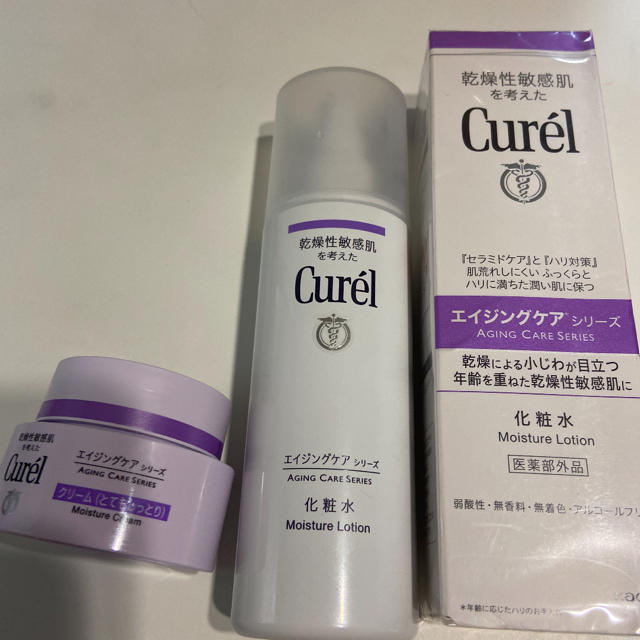 Curel(キュレル)のキュレル　エイジングケア　化粧水　クリーム　セット コスメ/美容のスキンケア/基礎化粧品(化粧水/ローション)の商品写真