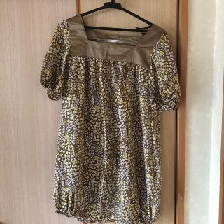 美品!!レトロワンピース 古着(ひざ丈ワンピース)