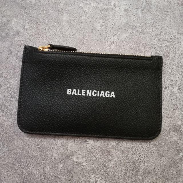 Balenciaga(バレンシアガ)のバレンシアガ コインケース付き　カードケース フラグメントケース　ロゴ レディースのファッション小物(コインケース)の商品写真