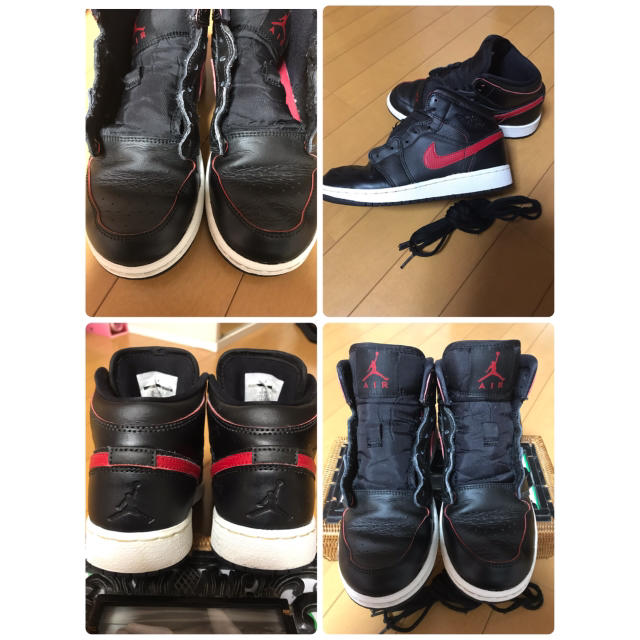 NIKE(ナイキ)のNIKEジョーダンキッズ　22.5㎝ キッズ/ベビー/マタニティのキッズ靴/シューズ(15cm~)(スニーカー)の商品写真