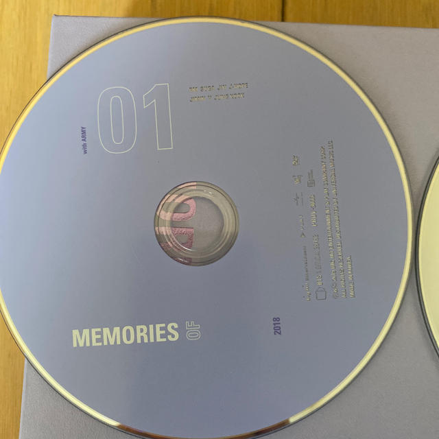 BTS memories 2018 DVDのみ