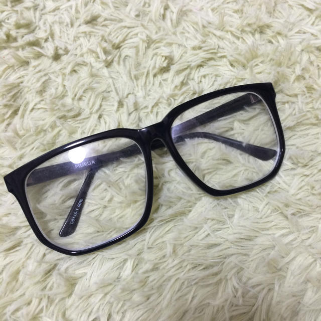 MURUA(ムルーア)のダテメガネ レディースのファッション小物(サングラス/メガネ)の商品写真