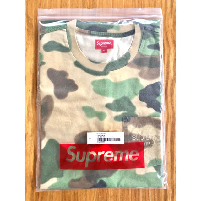 Supreme(シュプリーム)のSupreme ポケットT カモフラージュ xl モーション メンズのトップス(Tシャツ/カットソー(半袖/袖なし))の商品写真