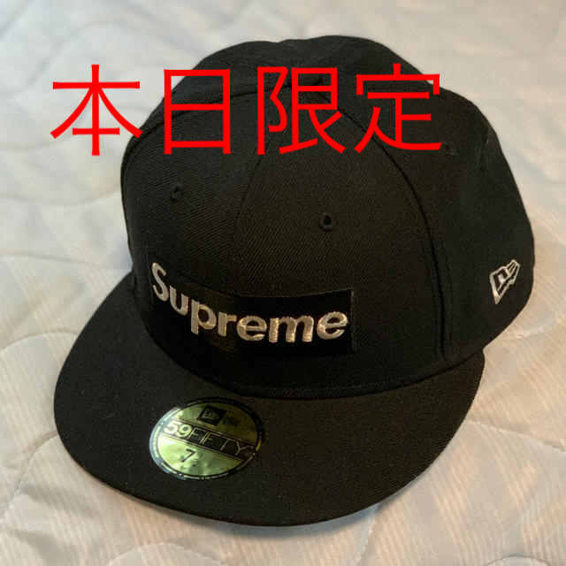 帽子【本日限定】supreme Metallic Box Logo New Era