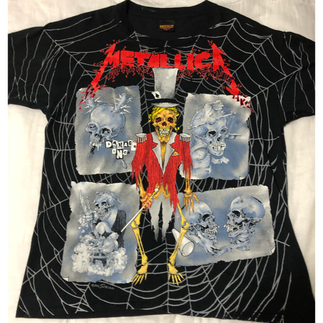 超激レア 80年代 metallica メタリカ ヴィンテージ Tシャツ トイレ