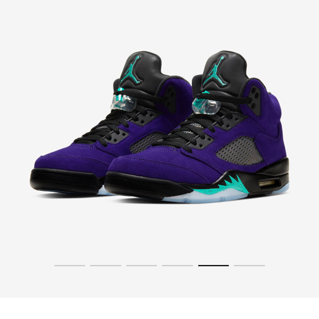 NIKE AIR JORDAN 5 PERPLE GRAPE 26.5