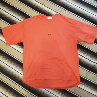 ロンハーマン(Ron Herman)の美品オンザターフTシャツ　カラーオレンジ　サイズL(Tシャツ/カットソー(半袖/袖なし))