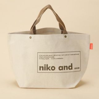 ニコアンド(niko and...)の新品ニコアンドトート(トートバッグ)