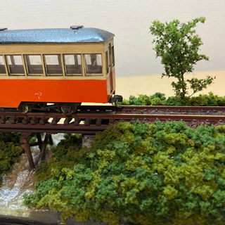 鉄道模型のジオラマ(模型製作用品)